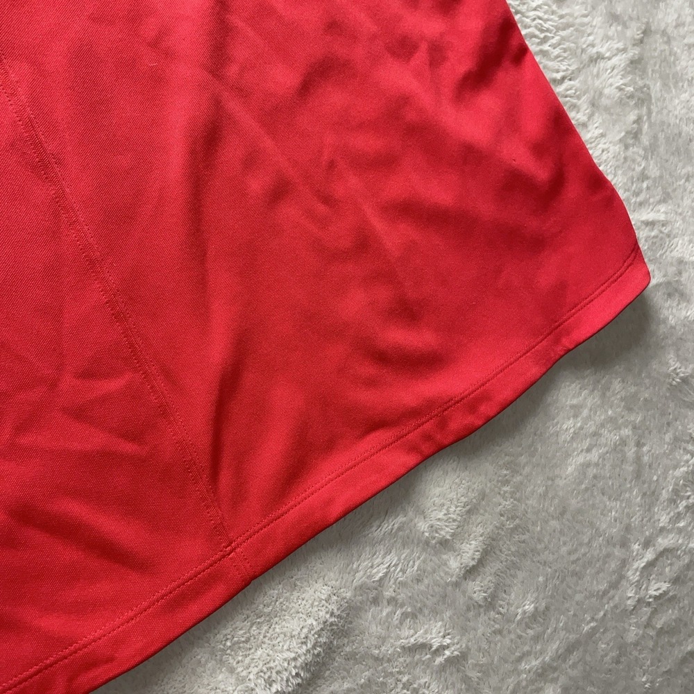 Nike Golf Tour Performance Titleist Red Dri-Fit Polo Shirt Women's XL - Picture 12 of 15